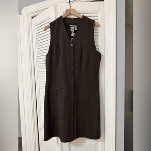 NWT 90s Eddie Bauer Vintage Wool Sheath Dress – Lined